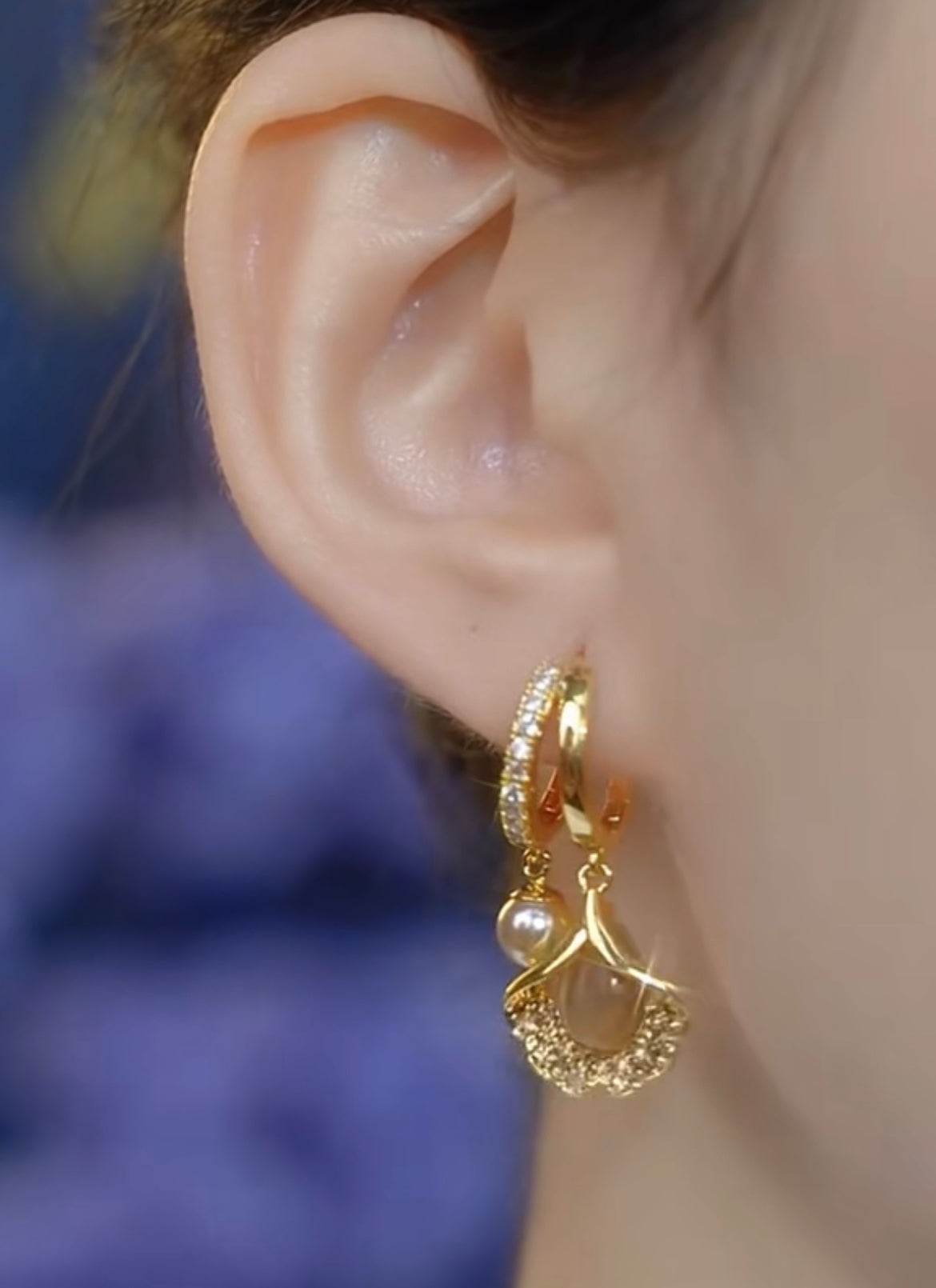 Minimalist Earrings Ms108