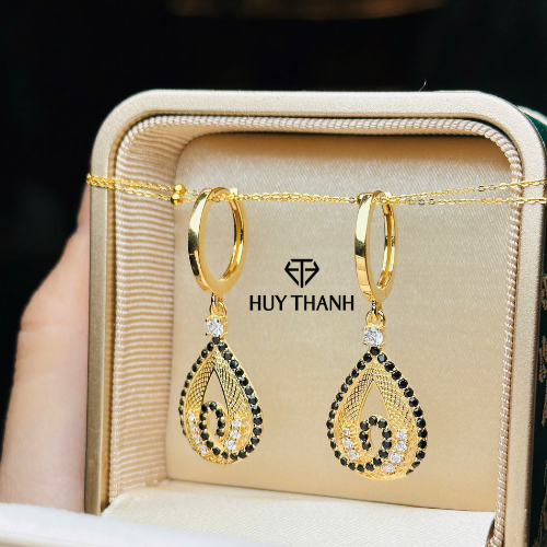 Minimalist Earrings Ms74 (10K Real Gold)