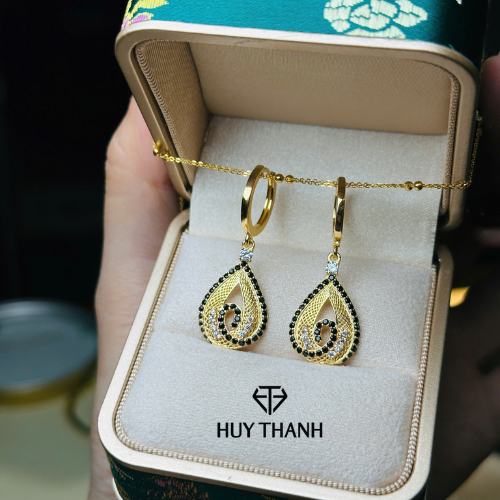 Minimalist Earrings Ms74 (10K Real Gold)