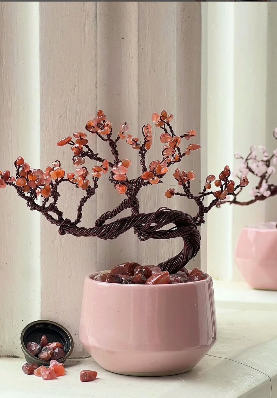 Red Agate Gemstone Tree - ENERGY FROM MOTHER EARTH