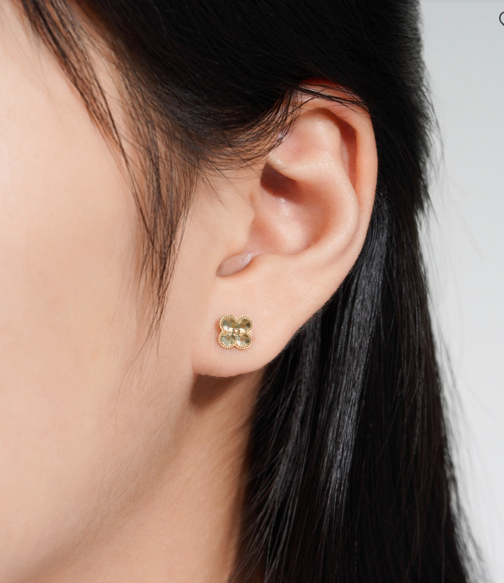 Gloria 14K Gold Earrings