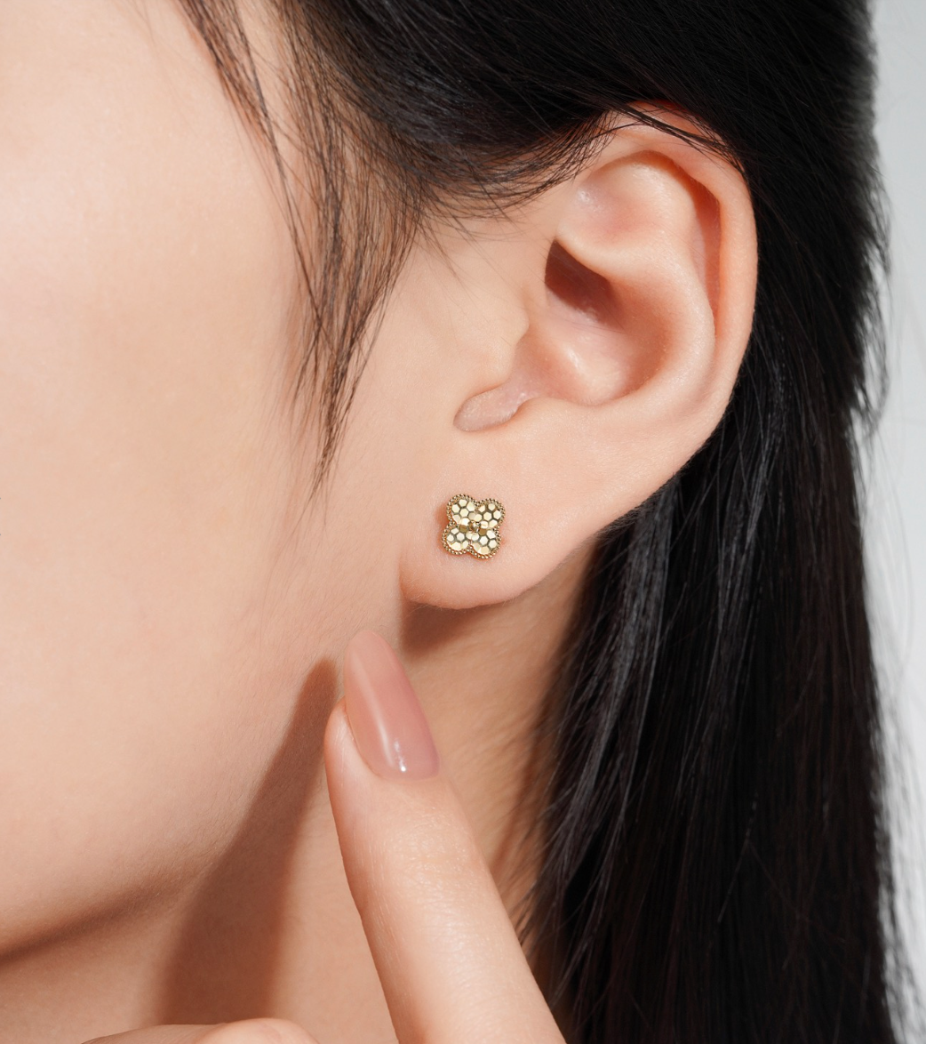 Gloria 14K Gold Earrings