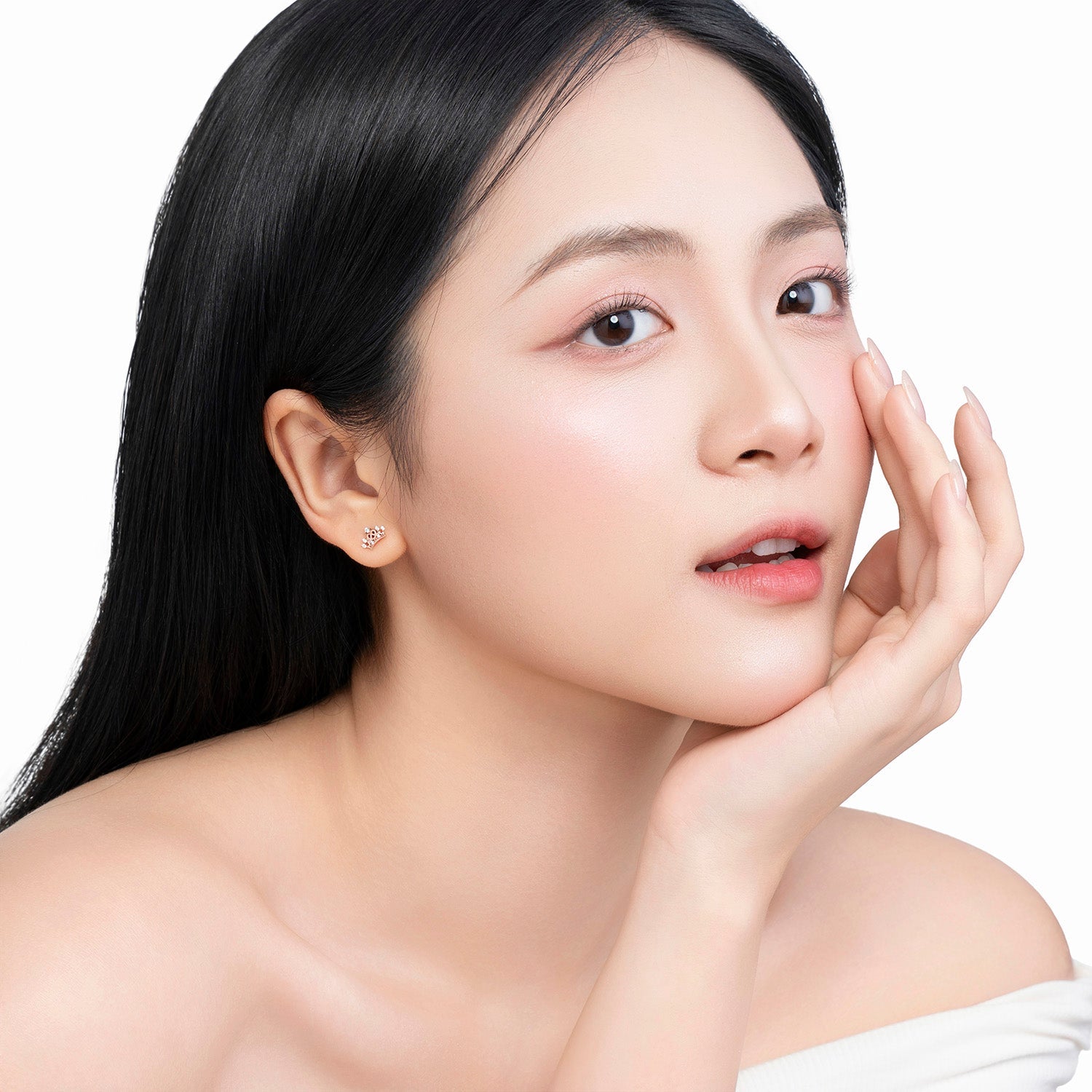 SOOBIN'S QUEEN | Hani CZ Gold Jewelry Collection (Earrings, Necklaces & Bracelets in 10K/14K Gold)