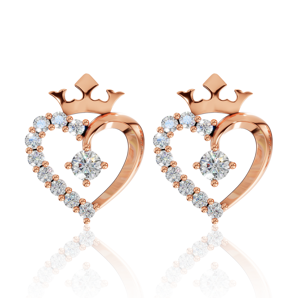 The jewelry set that enhances the energy of love and gratitude| Arlina CZ Gold Jewelry Collection (Earrings & Necklaces in 10K/14K Gold)