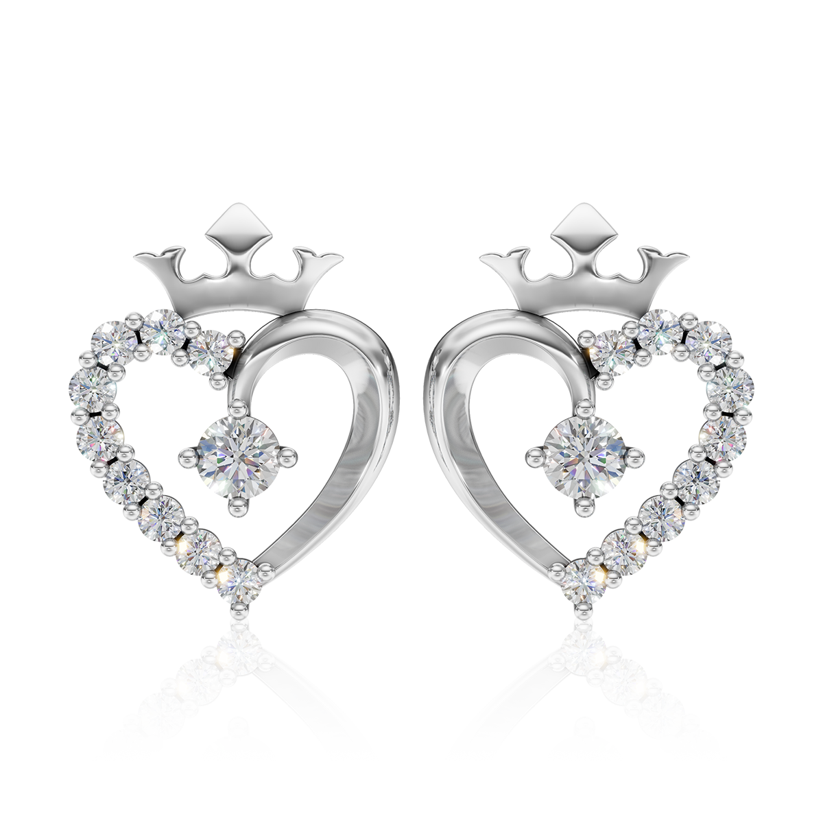 The jewelry set that enhances the energy of love and gratitude| Arlina CZ Gold Jewelry Collection (Earrings & Necklaces in 10K/14K Gold)