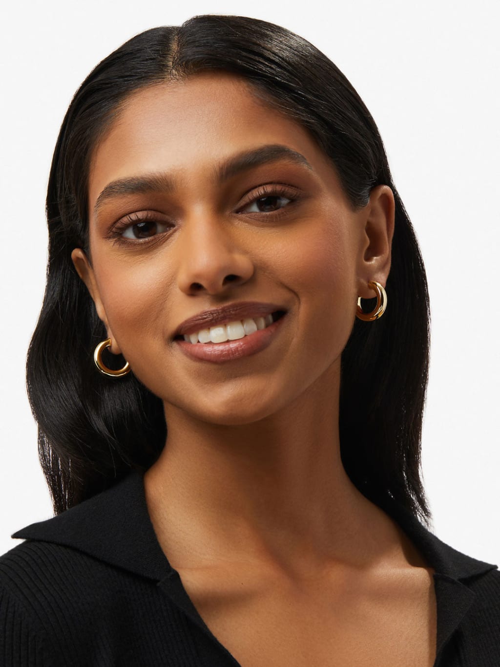 Minimalist Gold Hoop Earrings