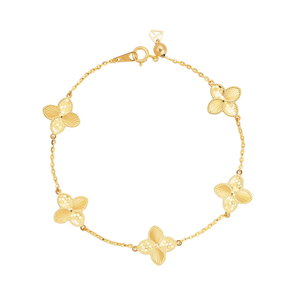 Gloria | Italian Gold Bracelet (LBZ012)