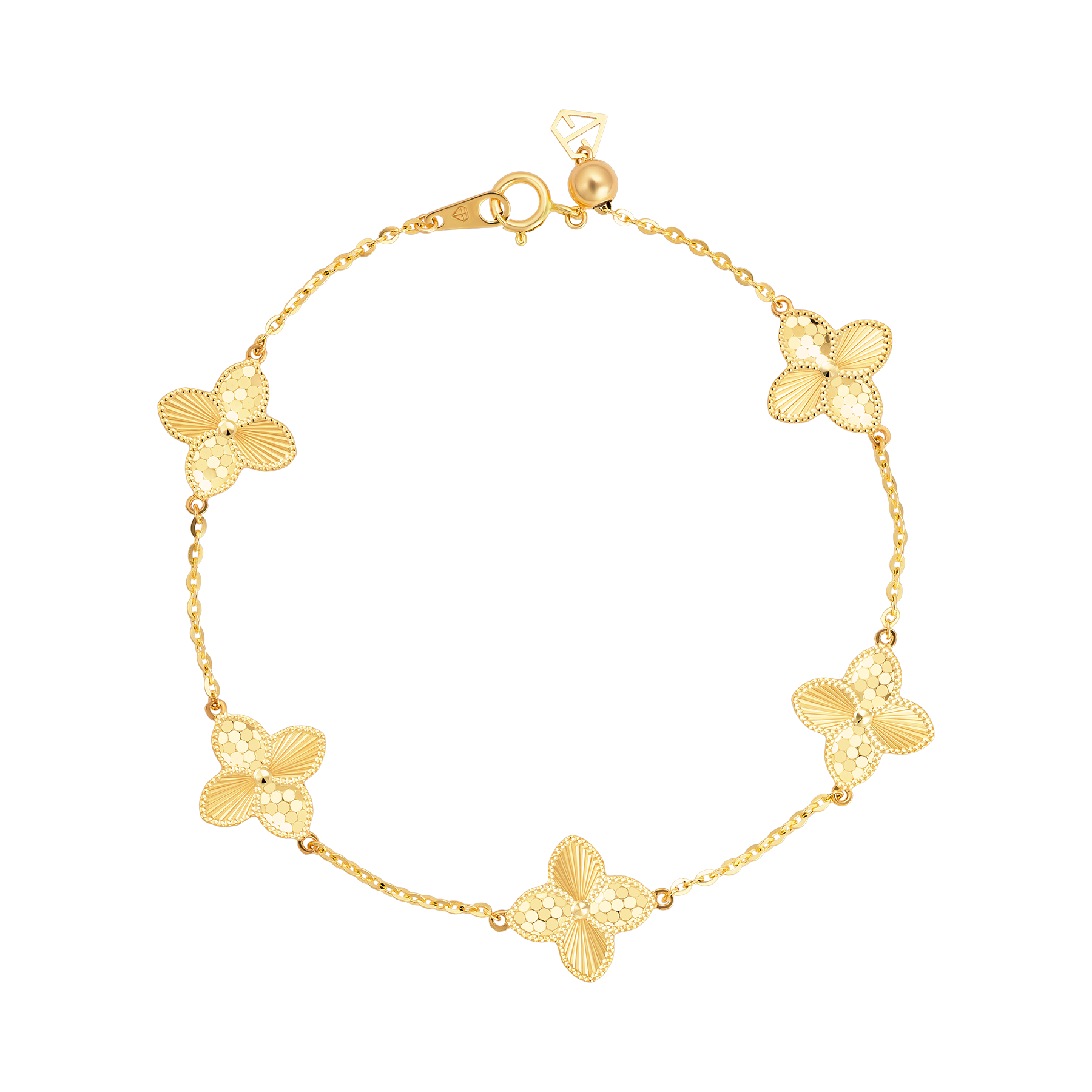Gloria | Italian Gold Bracelet (LBZ012)