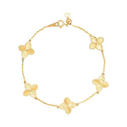 Gloria | Italian Gold Bracelet (LBZ012)