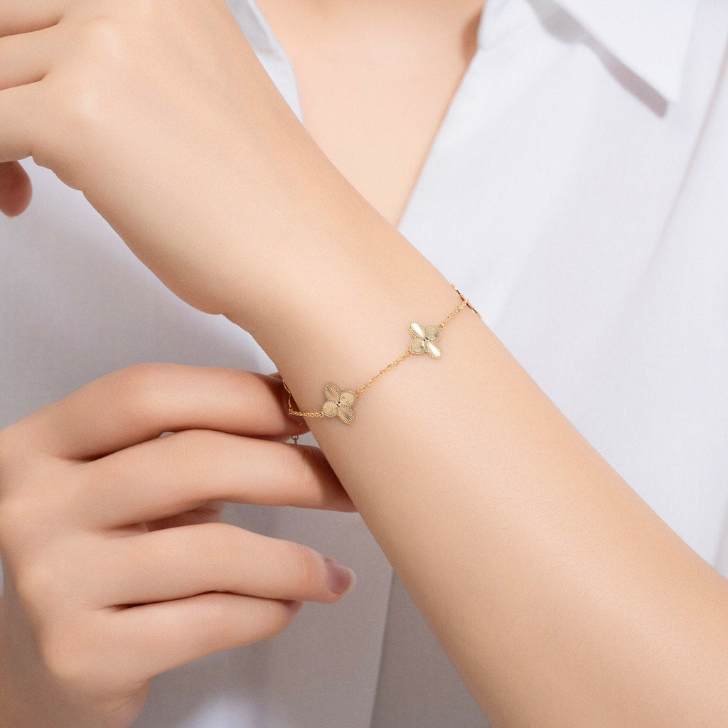 Gloria | Italian Gold Bracelet (LBZ012)